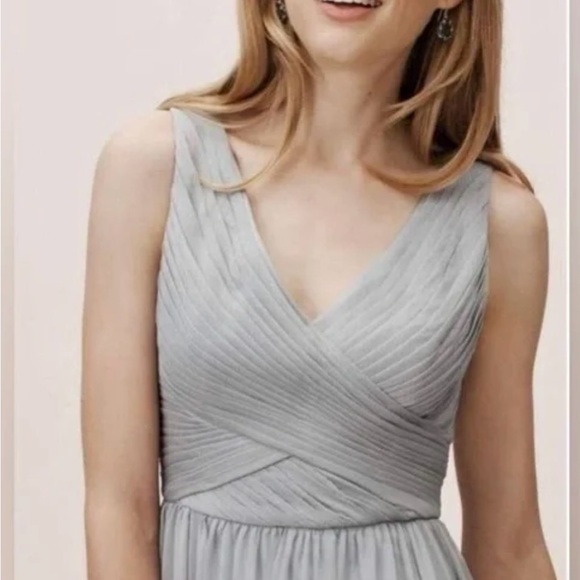 BHLDN Light Gray Maxi Dress - Picture 2 of 4